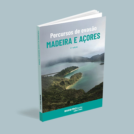 Livro Percursos de Evasão Madeira e Açores, da DECO PROteste